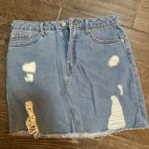 H&M denim skirt